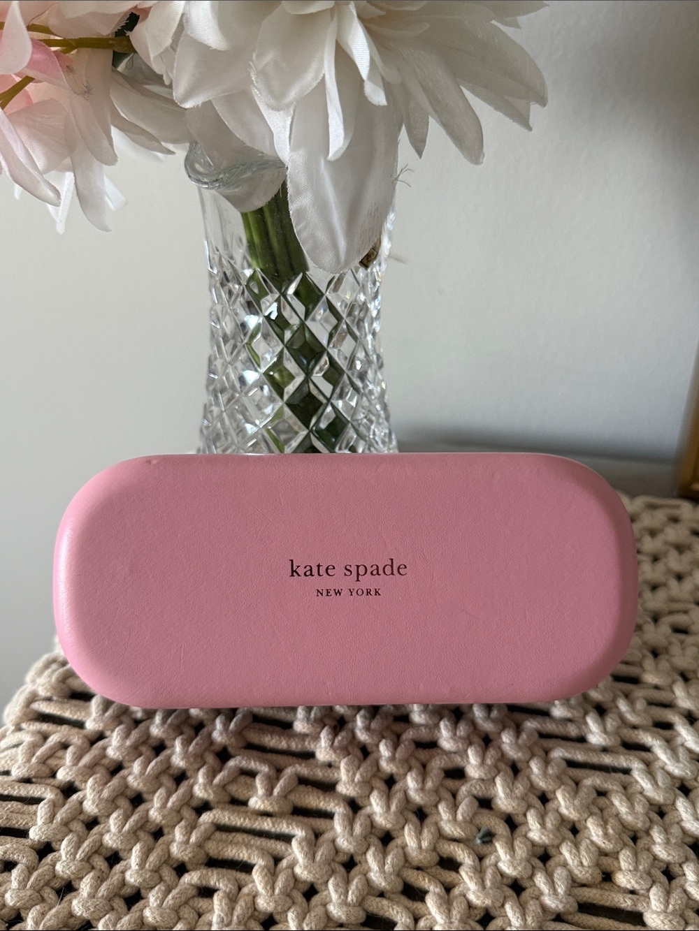 kate spade Pink Hard Shell Eyewear Case